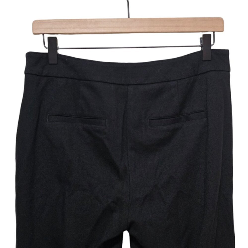 Classic Black Cropped Pants for Women - Black - Picture 5 of 10